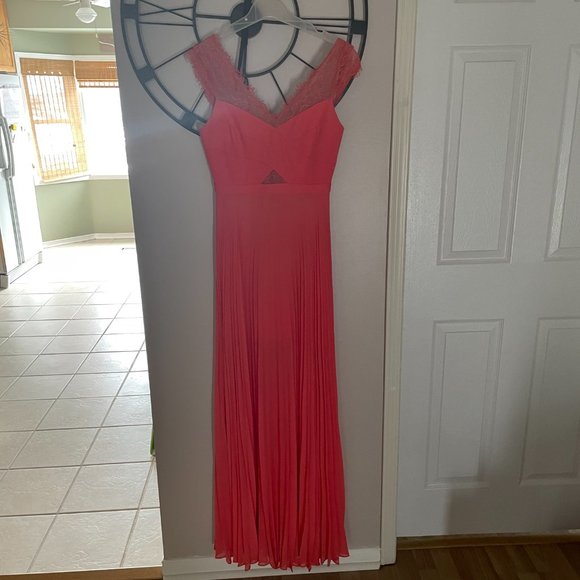 Coral BCBG prom/formal/homecoming dress - Picture 2 of 5